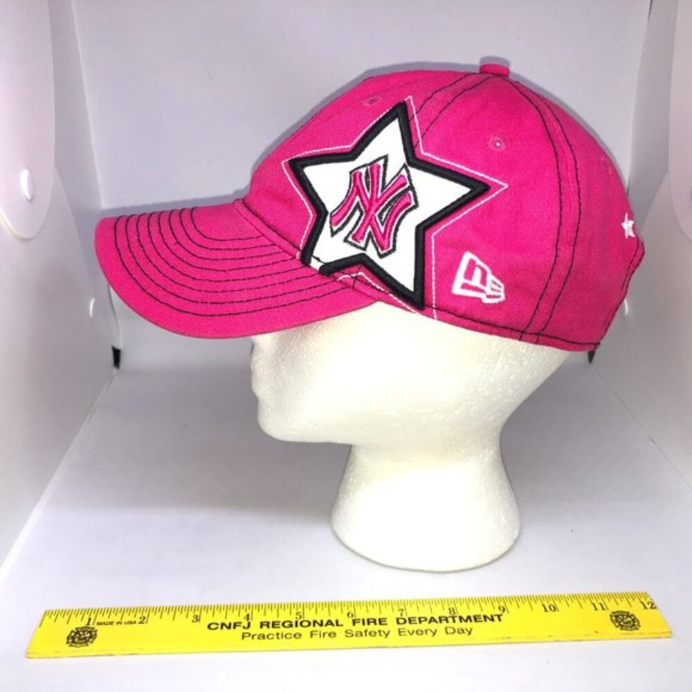New Era Fits NY Barbiecore Pink Ball Cap Youth Size OSFM‎